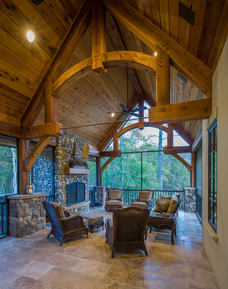 Wooden Frame Patios by Carolina Timberworks - Photo 12