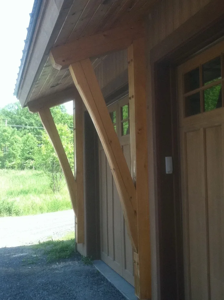 Timber Frame Residence by Ingrained Woodworking, Inc. - Photo 11