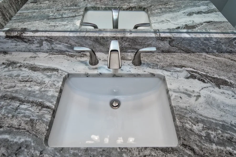 Modern Dual Bathroom Renovation by River Tree Homes LLC - Photo 6