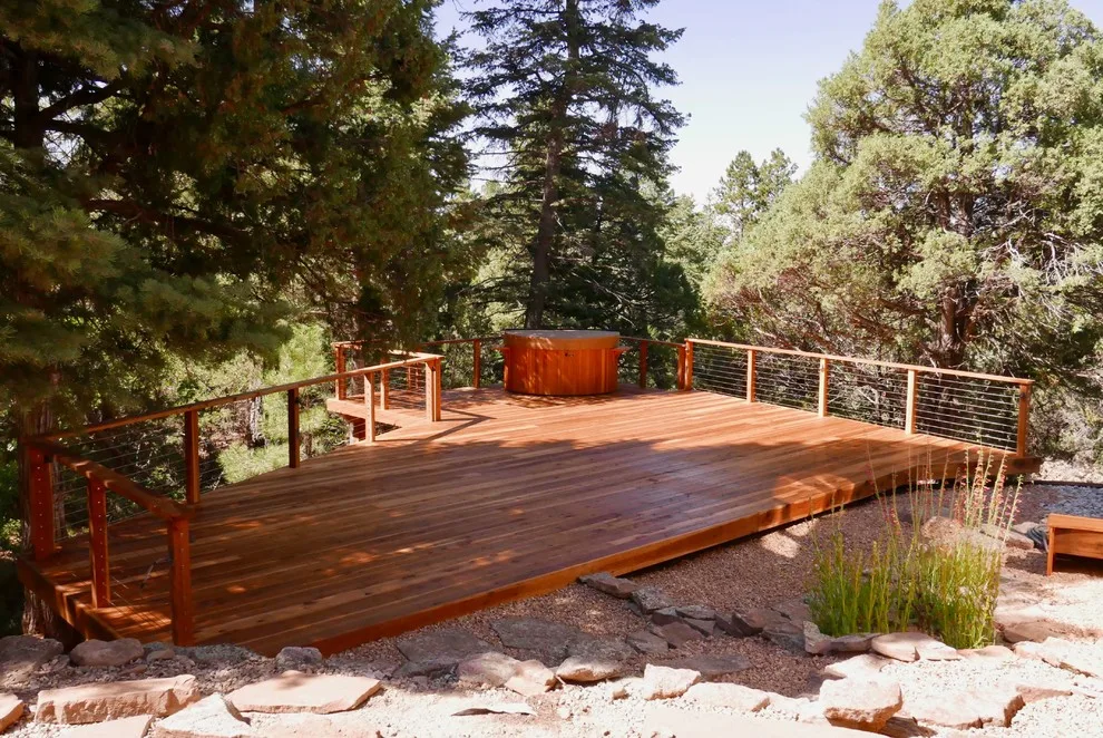 Treehouse Redwood Deck by The Salamander Company LLC. - Photo 2