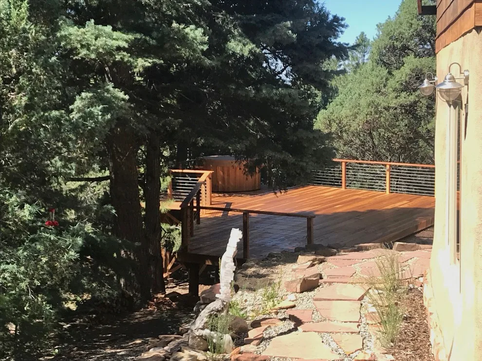 Treehouse Redwood Deck by The Salamander Company LLC. - Photo 3