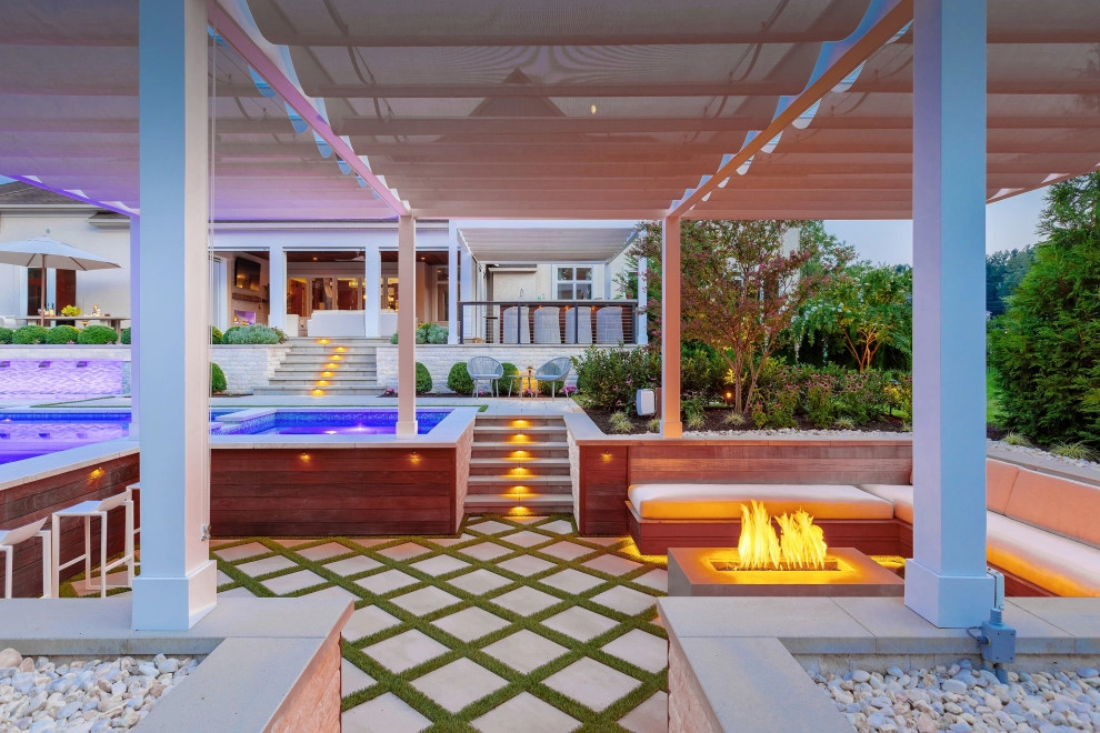 Moorestown NJ Residence #4 by Ledden Palimeno Landscape Co. - Photo 6