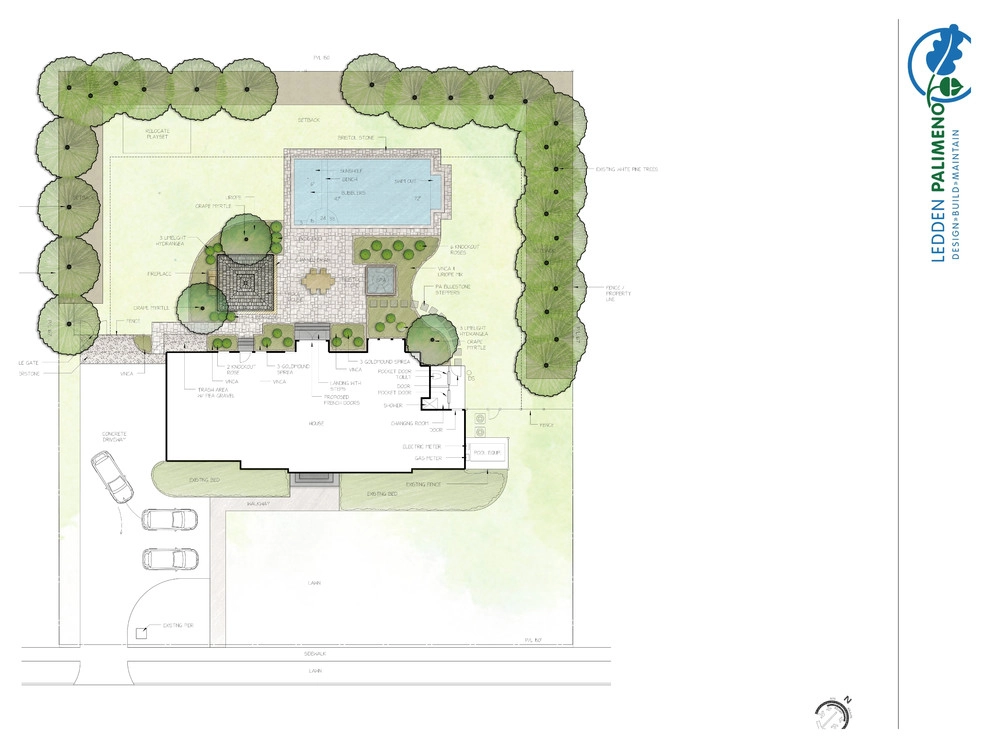 Moorestown NJ Residence #2 by Ledden Palimeno Landscape Co. - Photo 12