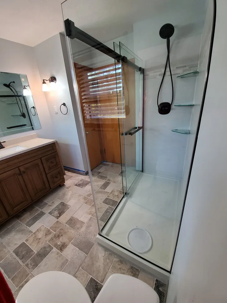 Compact bathroom renovation by Western Kentucky Home Builders LLC - Photo 5