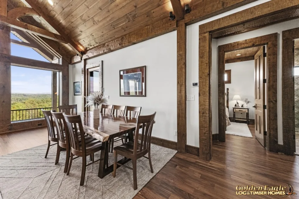 Elegant Meeting Spaces by Golden Eagle Log & Timber Homes - Photo 136