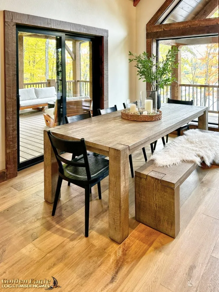 Elegant Meeting Spaces by Golden Eagle Log & Timber Homes - Photo 161