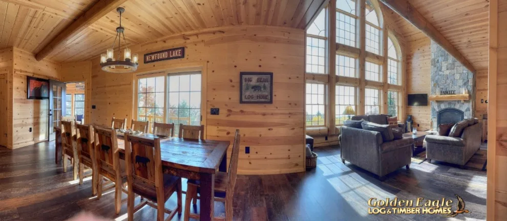 Elegant Meeting Spaces by Golden Eagle Log & Timber Homes - Photo 192