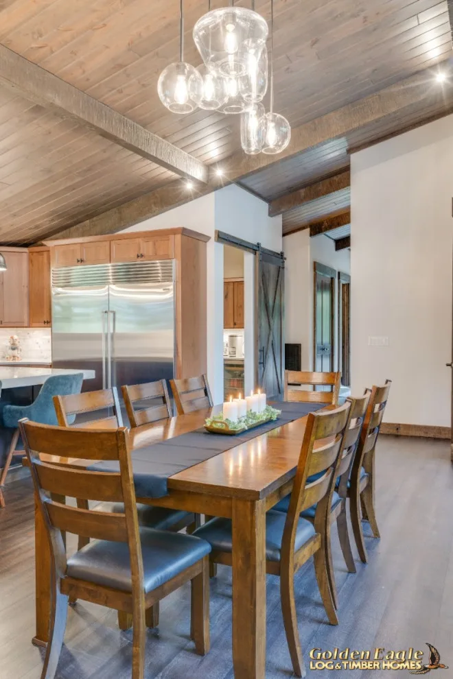 Elegant Meeting Spaces by Golden Eagle Log & Timber Homes - Photo 147