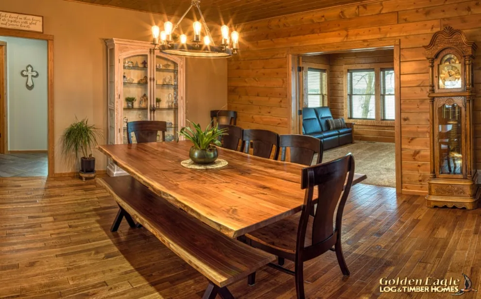 Elegant Meeting Spaces by Golden Eagle Log & Timber Homes - Photo 96
