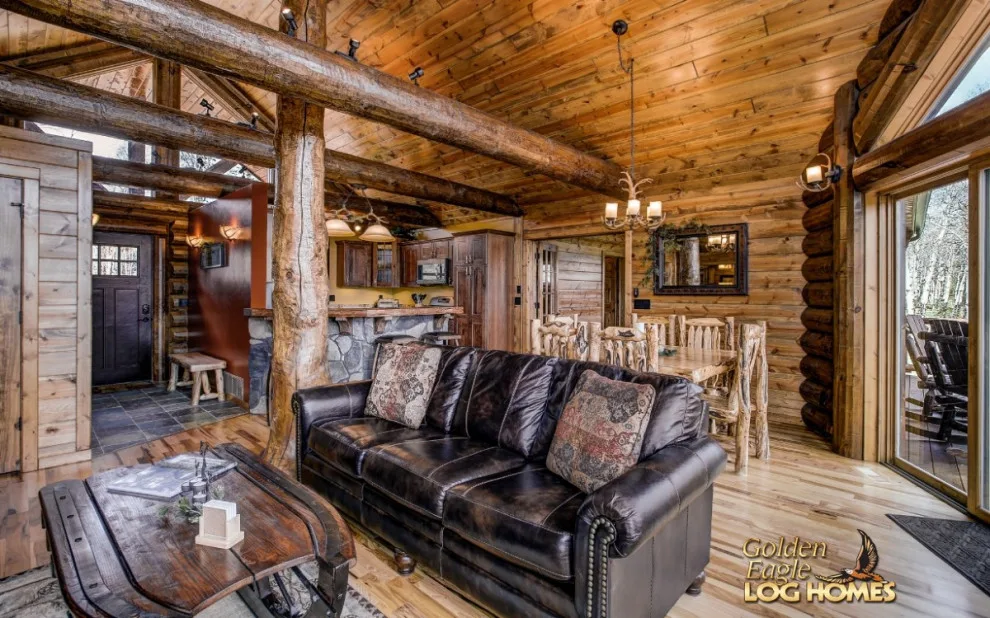 Elegant Meeting Spaces by Golden Eagle Log & Timber Homes - Photo 104