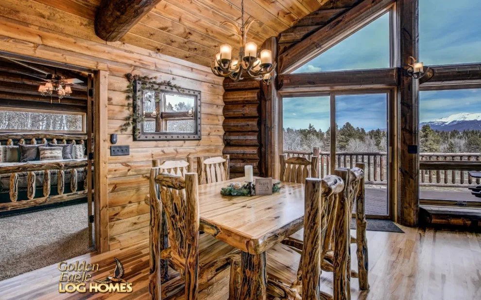 Elegant Meeting Spaces by Golden Eagle Log & Timber Homes - Photo 188