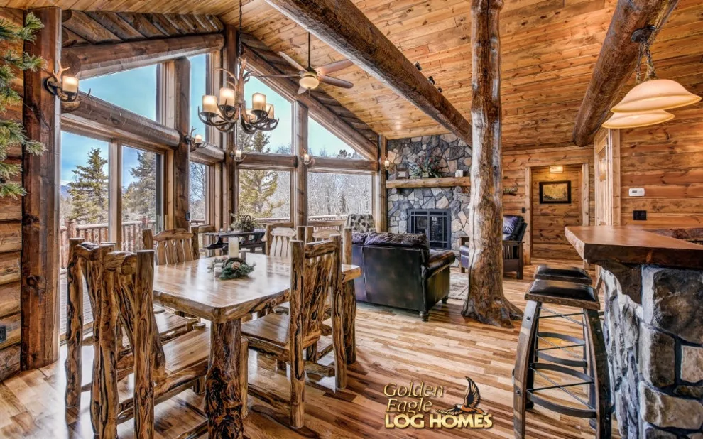 Elegant Meeting Spaces by Golden Eagle Log & Timber Homes - Photo 5