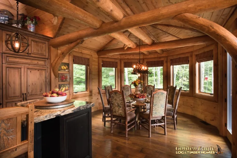 Elegant Meeting Spaces by Golden Eagle Log & Timber Homes - Photo 18