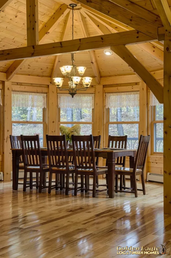 Elegant Meeting Spaces by Golden Eagle Log & Timber Homes - Photo 145