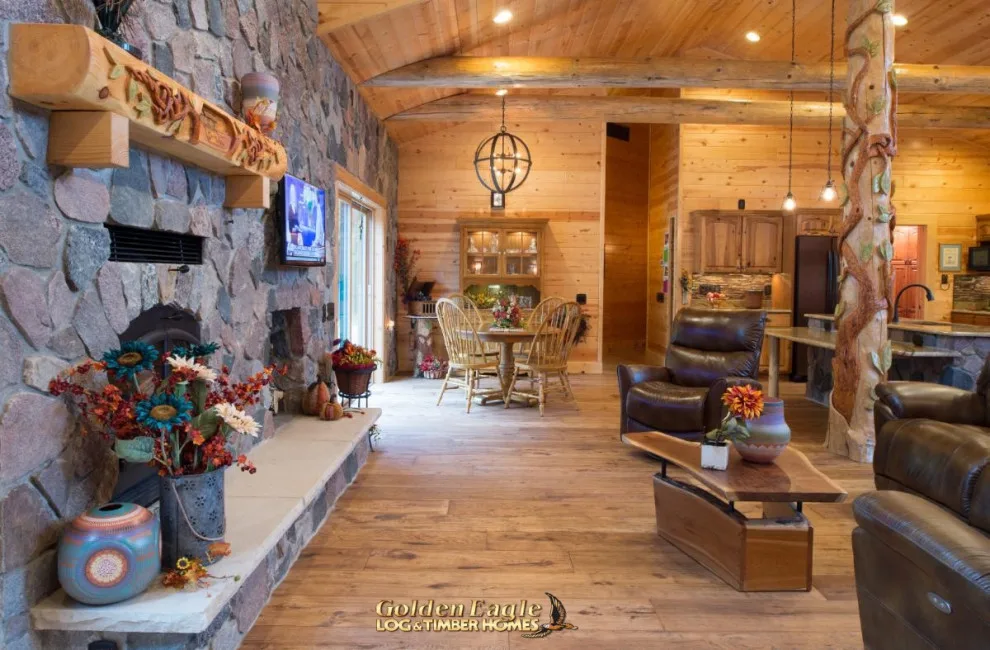 Elegant Meeting Spaces by Golden Eagle Log & Timber Homes - Photo 4