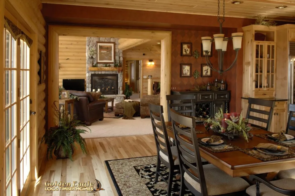 Elegant Meeting Spaces by Golden Eagle Log & Timber Homes - Photo 236