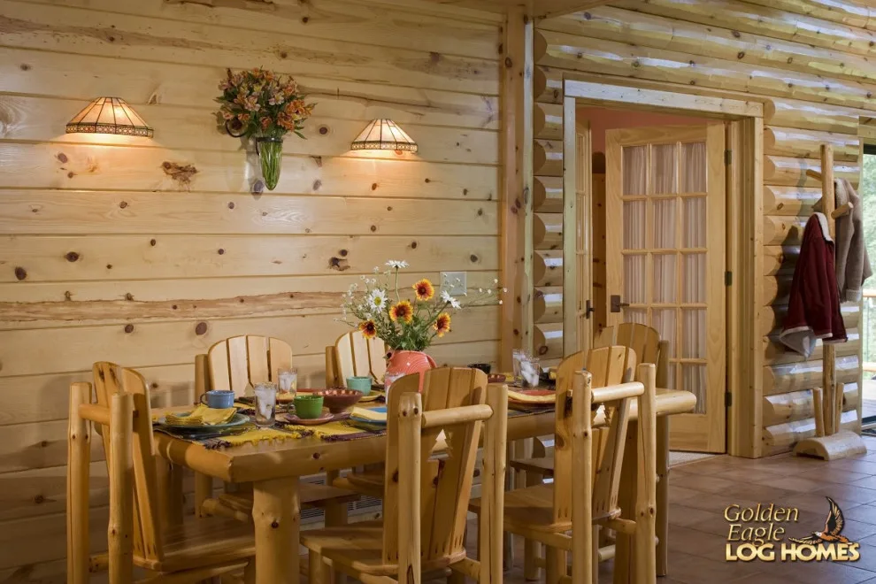 Elegant Meeting Spaces by Golden Eagle Log & Timber Homes - Photo 206