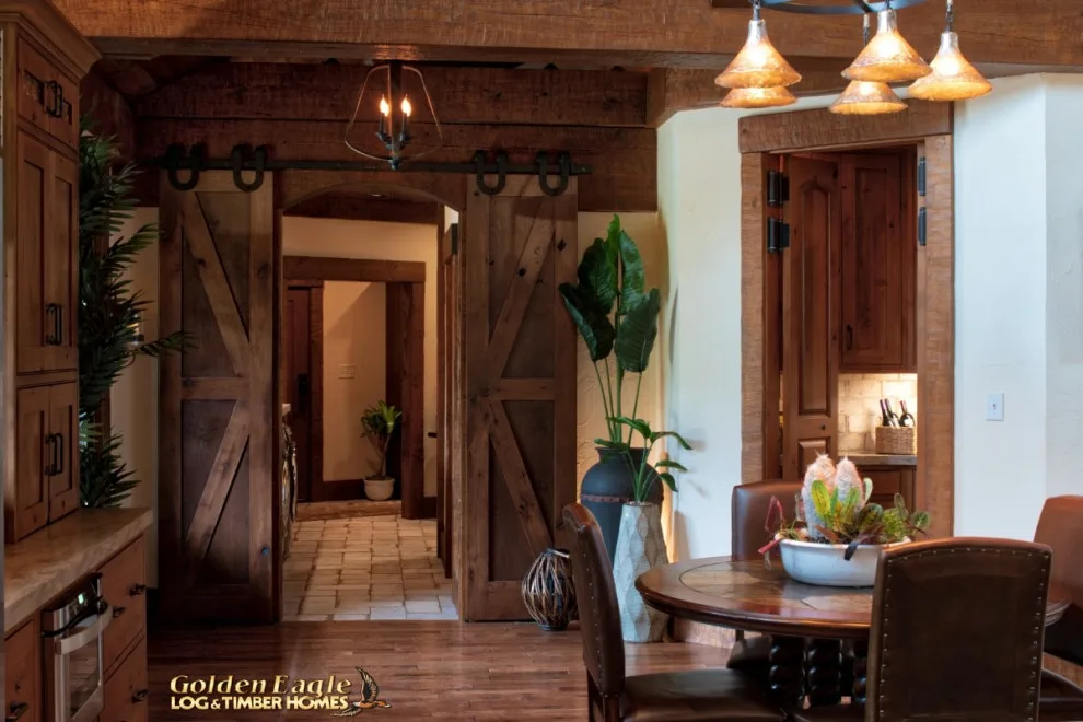 Elegant Meeting Spaces by Golden Eagle Log & Timber Homes - Photo 7