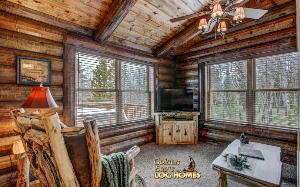 Elegant Meeting Spaces by Golden Eagle Log & Timber Homes - Photo 201