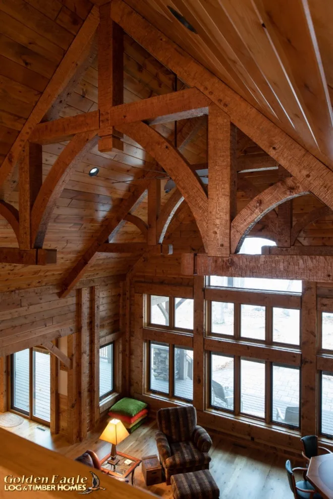 Elegant Meeting Spaces by Golden Eagle Log & Timber Homes - Photo 255