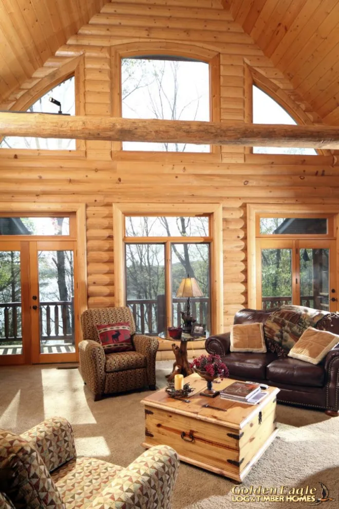 Elegant Meeting Spaces by Golden Eagle Log & Timber Homes - Photo 63