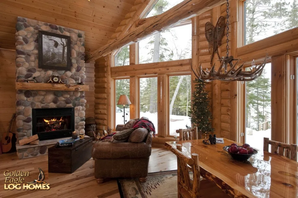 Elegant Meeting Spaces by Golden Eagle Log & Timber Homes - Photo 23