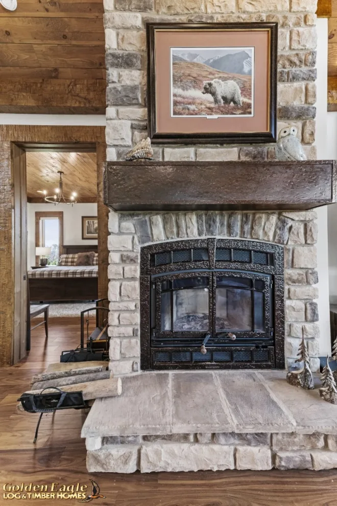 Elegant Meeting Spaces by Golden Eagle Log & Timber Homes - Photo 238