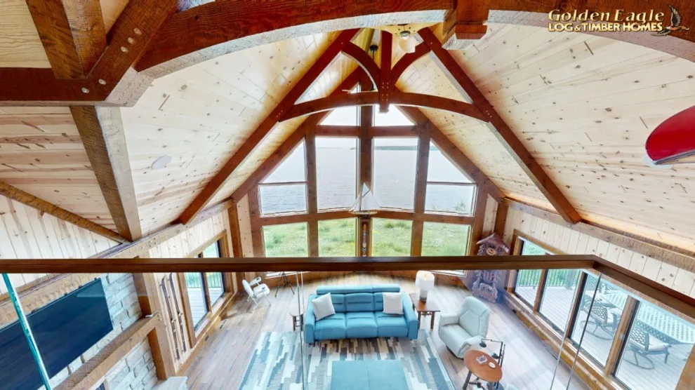 Elegant Meeting Spaces by Golden Eagle Log & Timber Homes - Photo 160