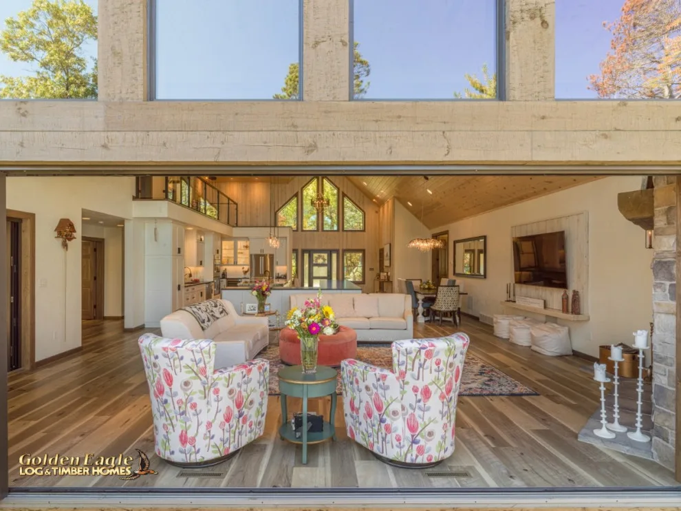 Elegant Meeting Spaces by Golden Eagle Log & Timber Homes - Photo 130