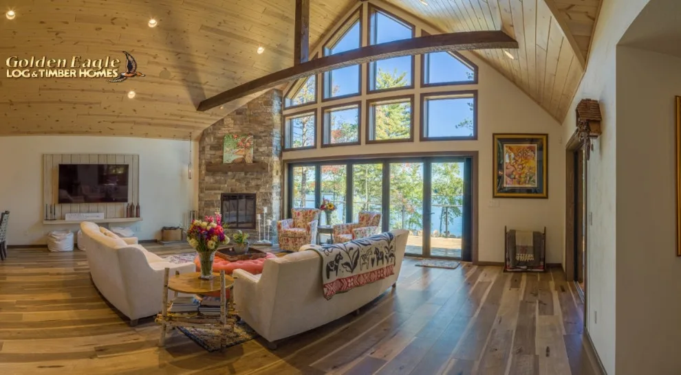Elegant Meeting Spaces by Golden Eagle Log & Timber Homes - Photo 29
