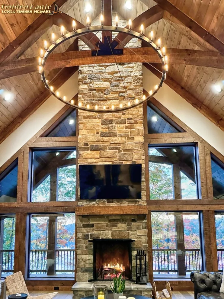 Elegant Meeting Spaces by Golden Eagle Log & Timber Homes - Photo 134