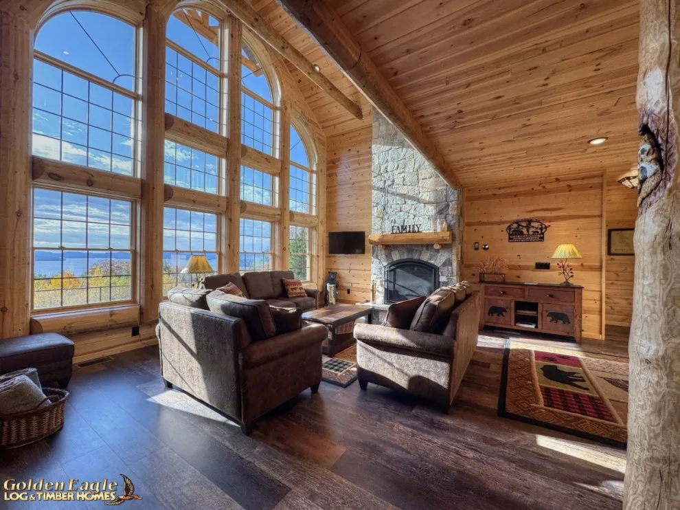 Elegant Meeting Spaces by Golden Eagle Log & Timber Homes - Photo 116