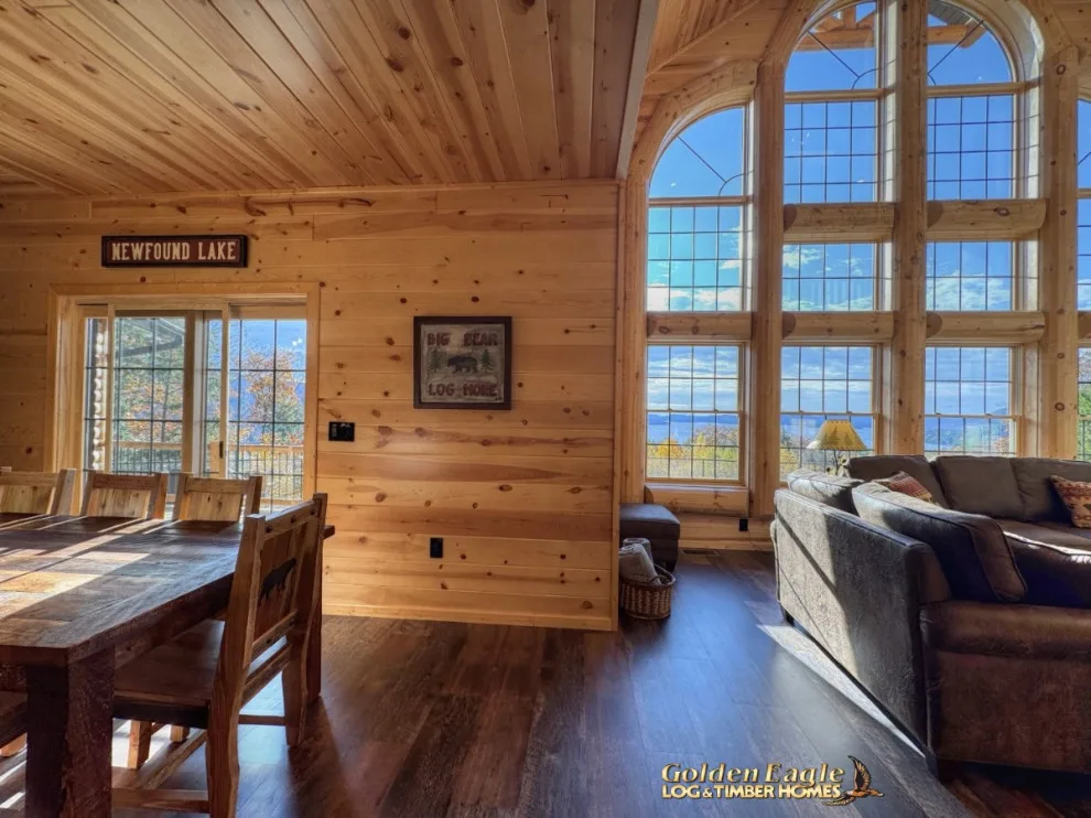 Elegant Meeting Spaces by Golden Eagle Log & Timber Homes - Photo 90