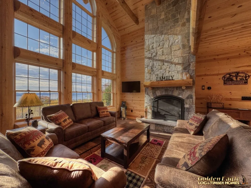Elegant Meeting Spaces by Golden Eagle Log & Timber Homes - Photo 122