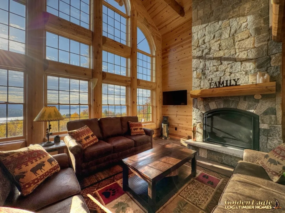 Elegant Meeting Spaces by Golden Eagle Log & Timber Homes - Photo 54