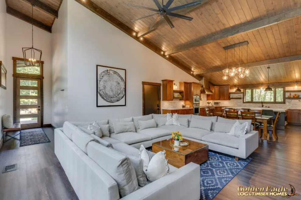Elegant Meeting Spaces by Golden Eagle Log & Timber Homes - Photo 115