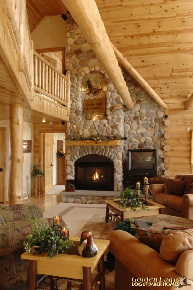 Elegant Meeting Spaces by Golden Eagle Log & Timber Homes - Photo 153
