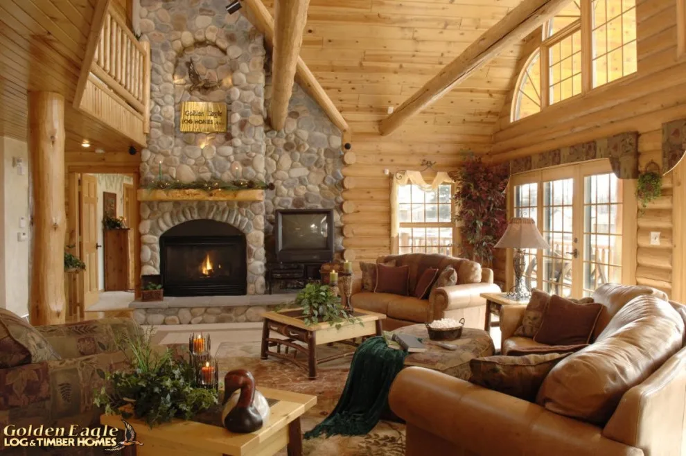 Elegant Meeting Spaces by Golden Eagle Log & Timber Homes - Photo 56