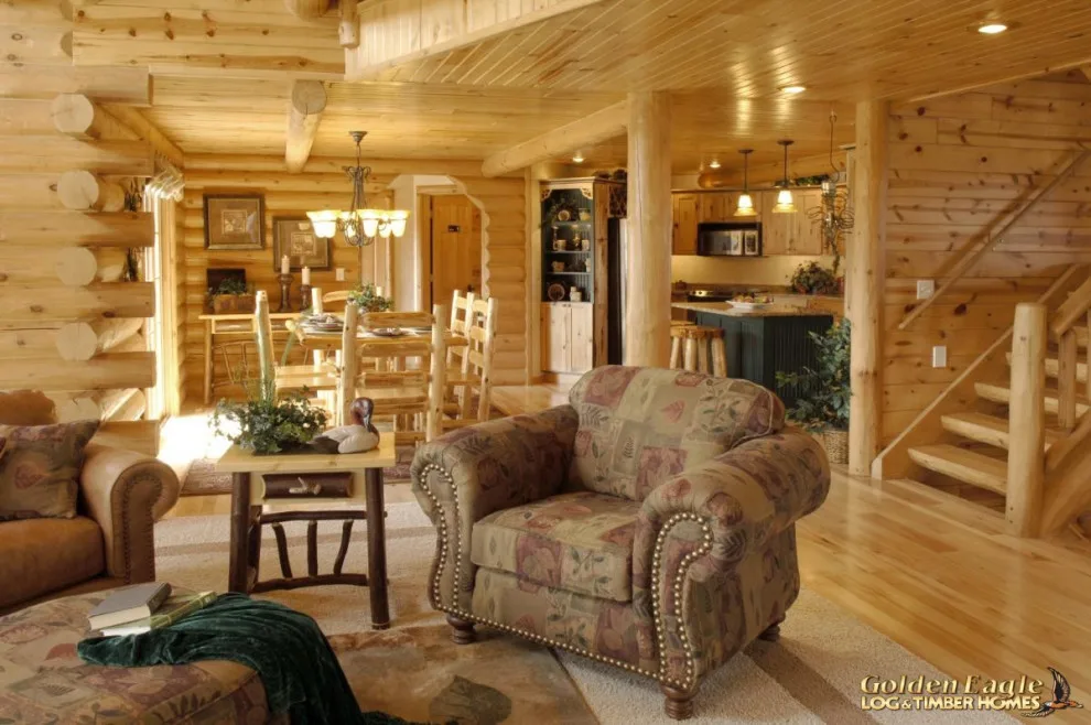 Elegant Meeting Spaces by Golden Eagle Log & Timber Homes - Photo 245