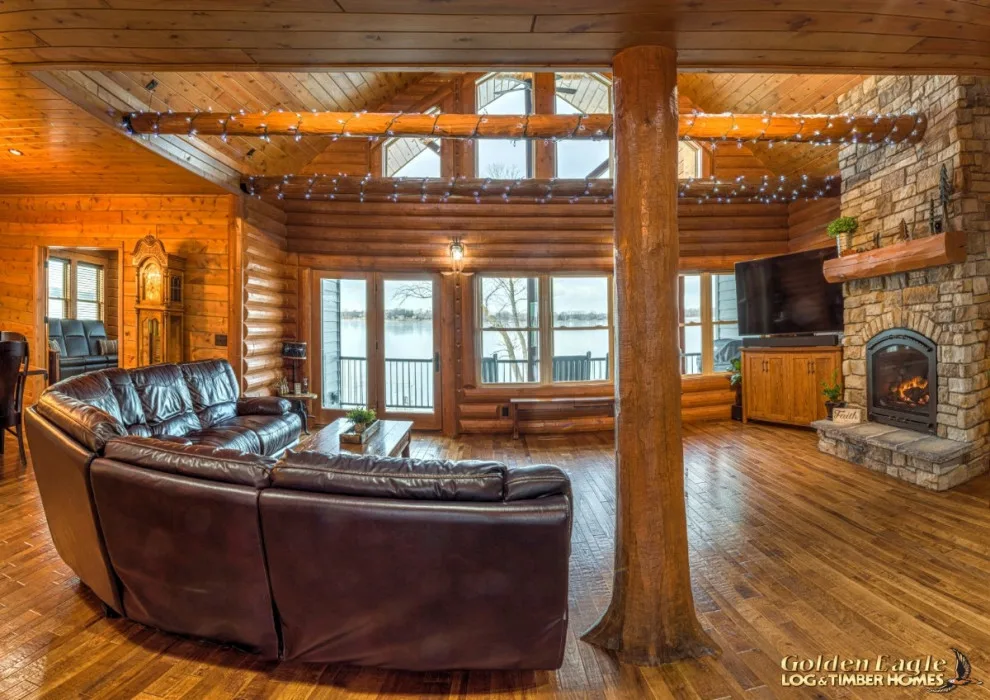 Elegant Meeting Spaces by Golden Eagle Log & Timber Homes - Photo 142