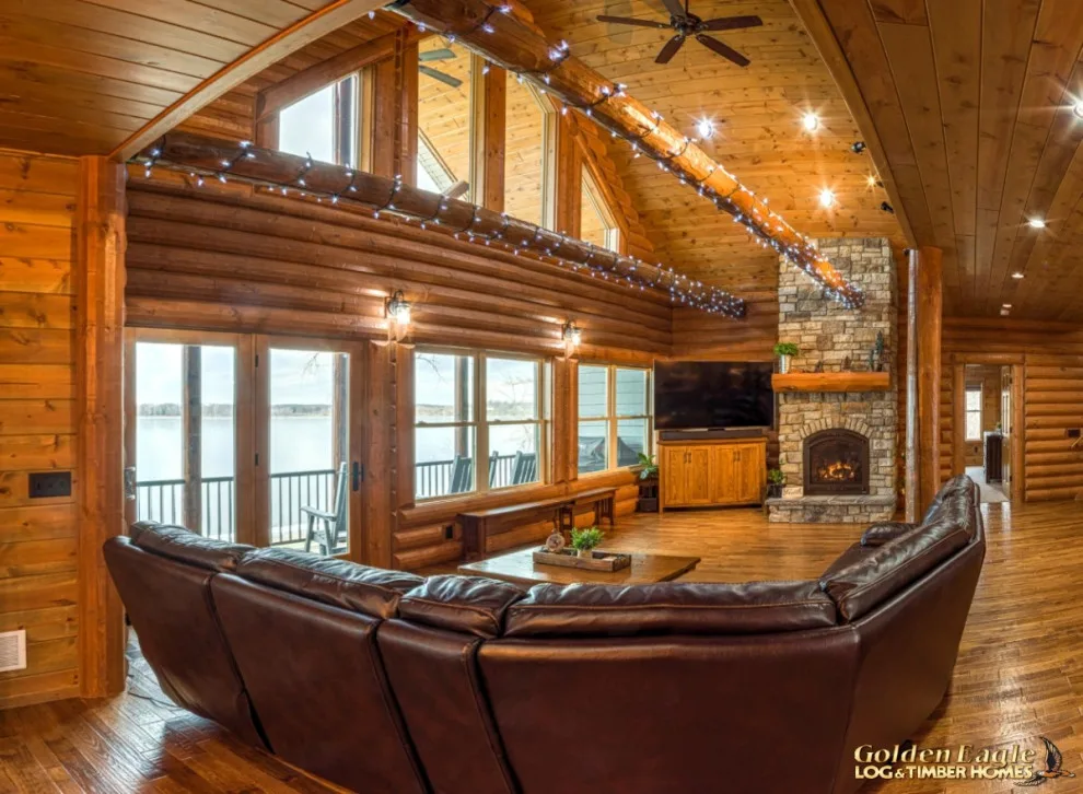 Elegant Meeting Spaces by Golden Eagle Log & Timber Homes - Photo 62
