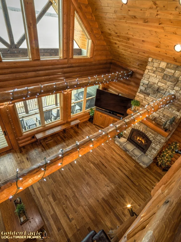 Elegant Meeting Spaces by Golden Eagle Log & Timber Homes - Photo 178