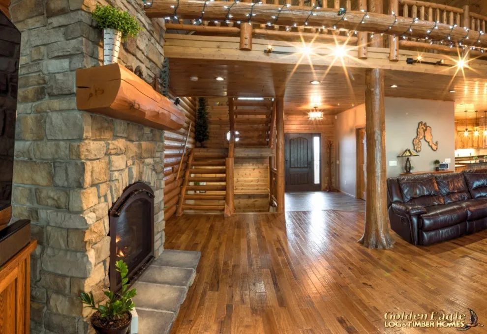 Elegant Meeting Spaces by Golden Eagle Log & Timber Homes - Photo 231
