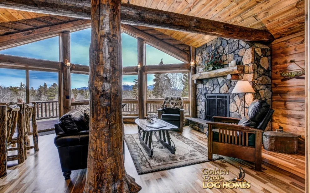 Elegant Meeting Spaces by Golden Eagle Log & Timber Homes - Photo 172