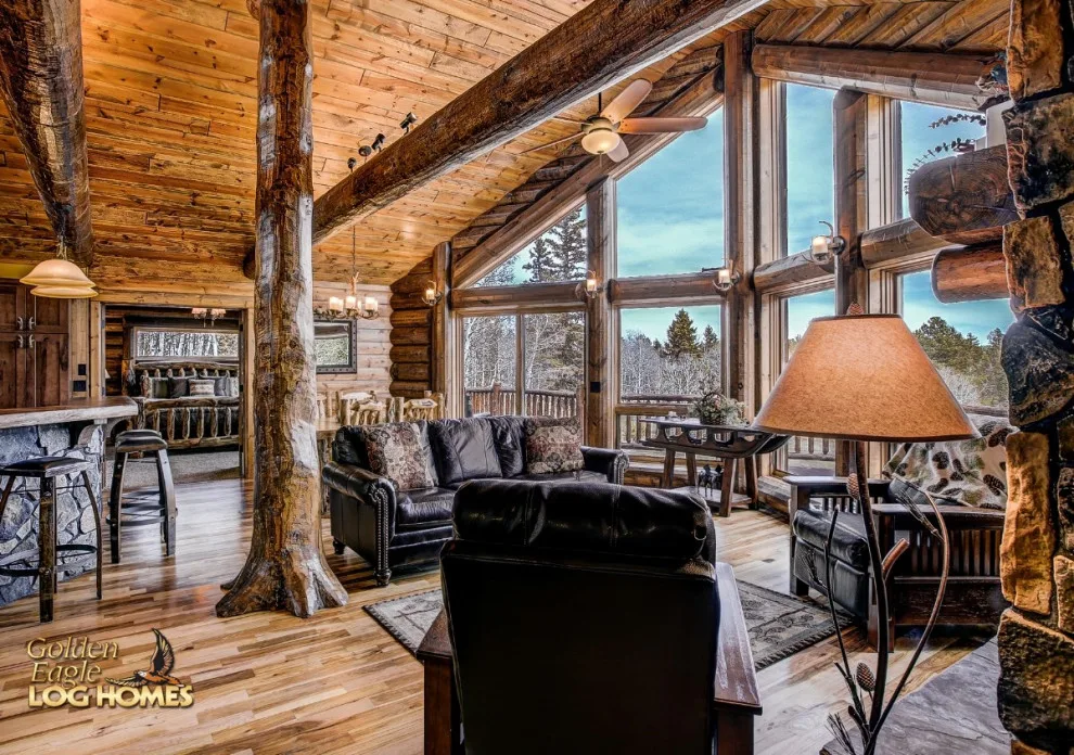 Elegant Meeting Spaces by Golden Eagle Log & Timber Homes - Photo 82