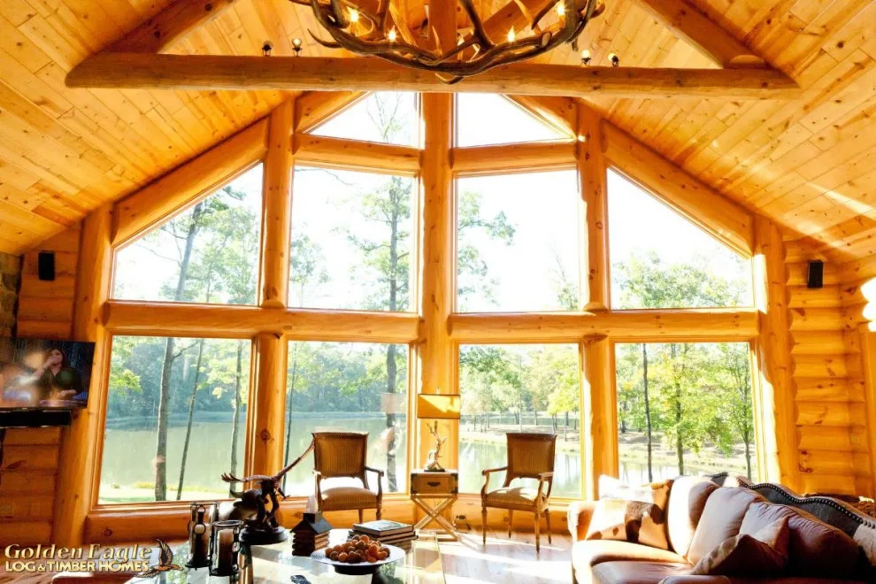 Elegant Meeting Spaces by Golden Eagle Log & Timber Homes - Photo 234