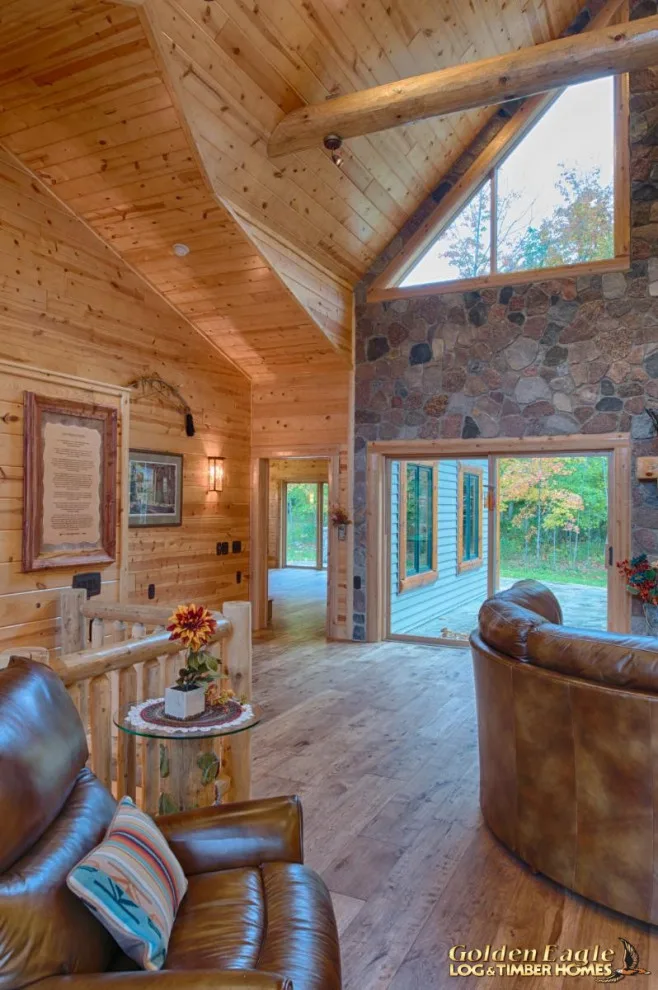 Elegant Meeting Spaces by Golden Eagle Log & Timber Homes - Photo 256