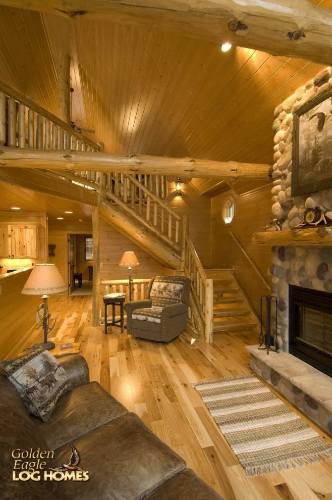 Elegant Meeting Spaces by Golden Eagle Log & Timber Homes - Photo 47
