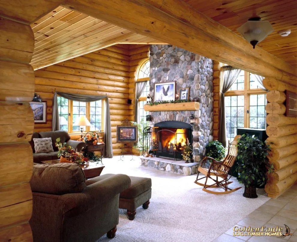 Elegant Meeting Spaces by Golden Eagle Log & Timber Homes - Photo 258