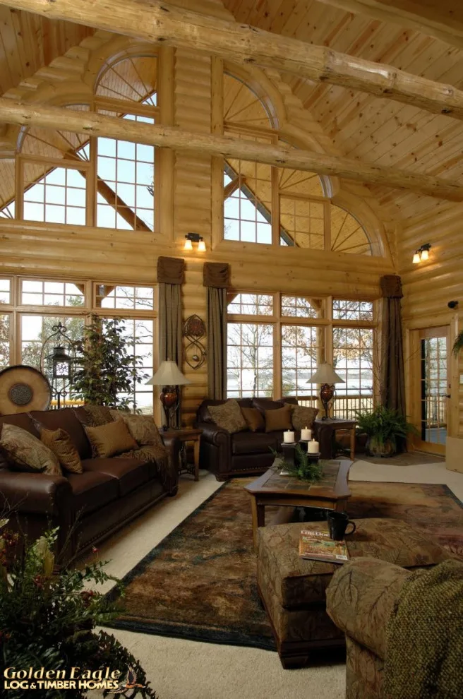 Elegant Meeting Spaces by Golden Eagle Log & Timber Homes - Photo 242
